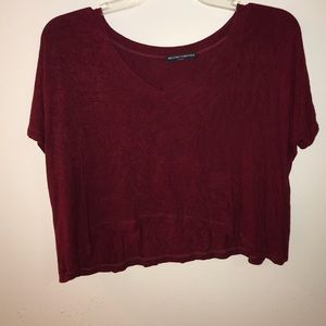 Brandy Melville maroon top